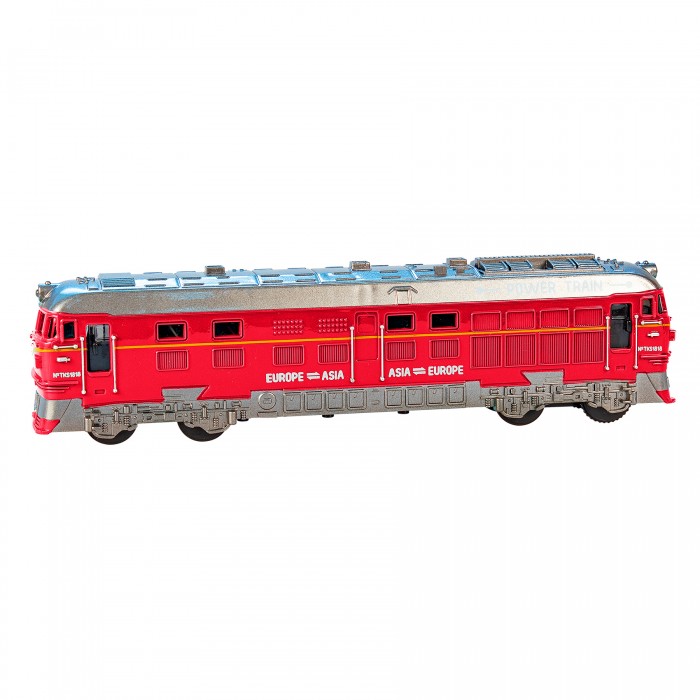 Поезд инерционный (свет,звук) - миниатюра 3