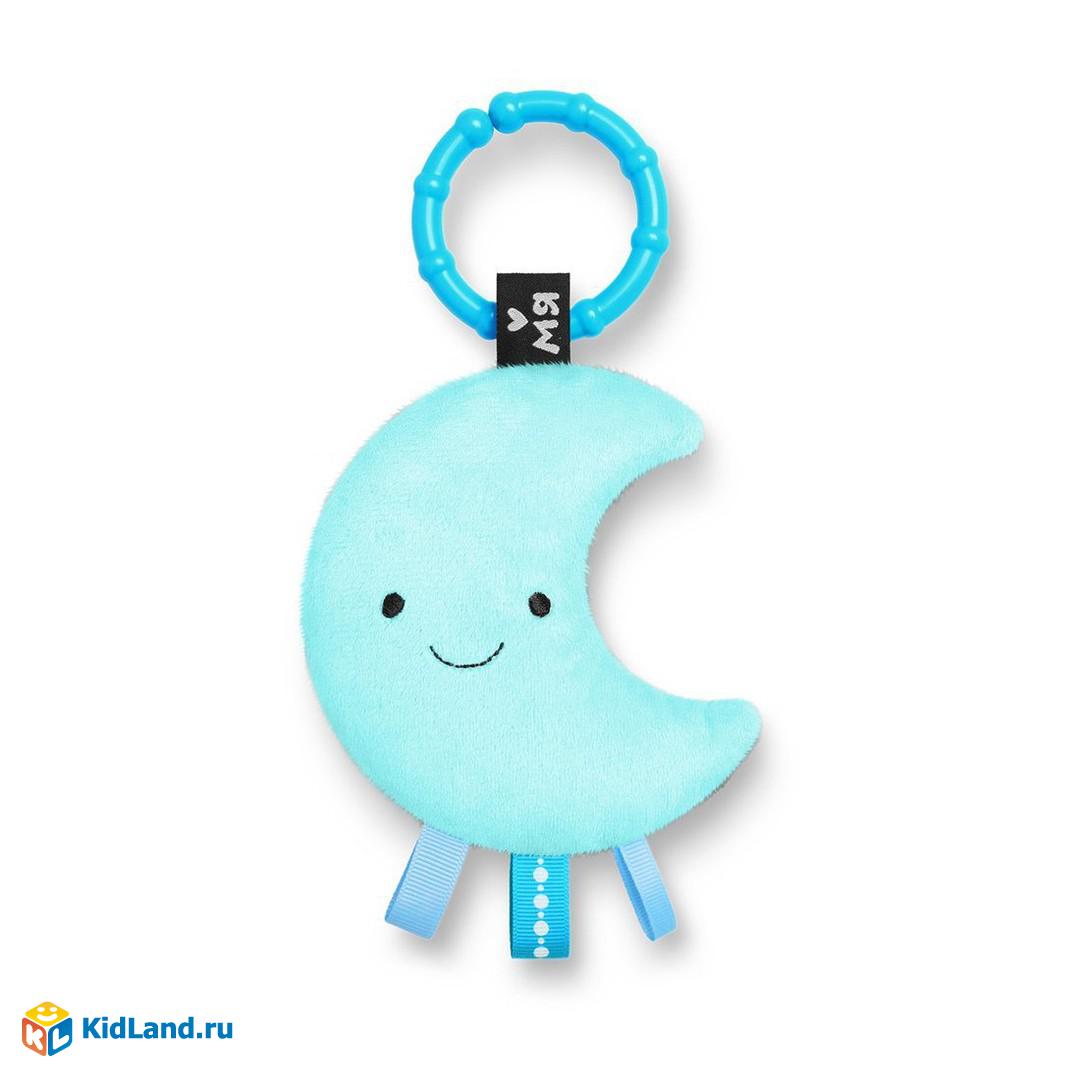 Погремушка - подвеска Месяц с петельками Мяшечки - фото 1