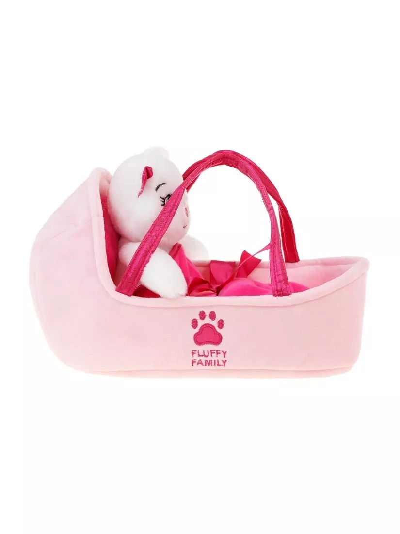 Мягкая игрушка Котенок в переноске 28см - миниатюра 2