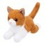Мягкая игрушка Кот рыж с бел. 26см Relana