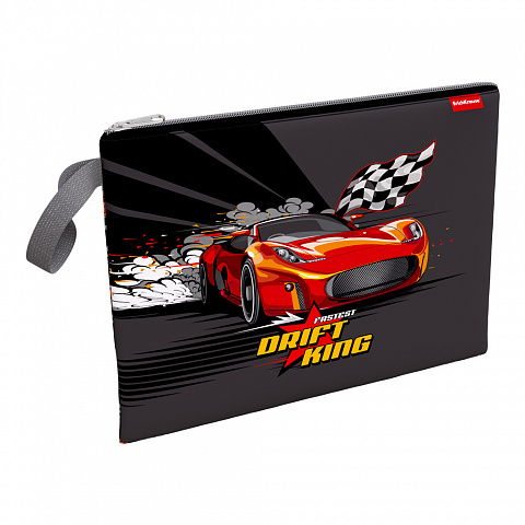 Папка на молнии А4 Drift King EK - фото 1