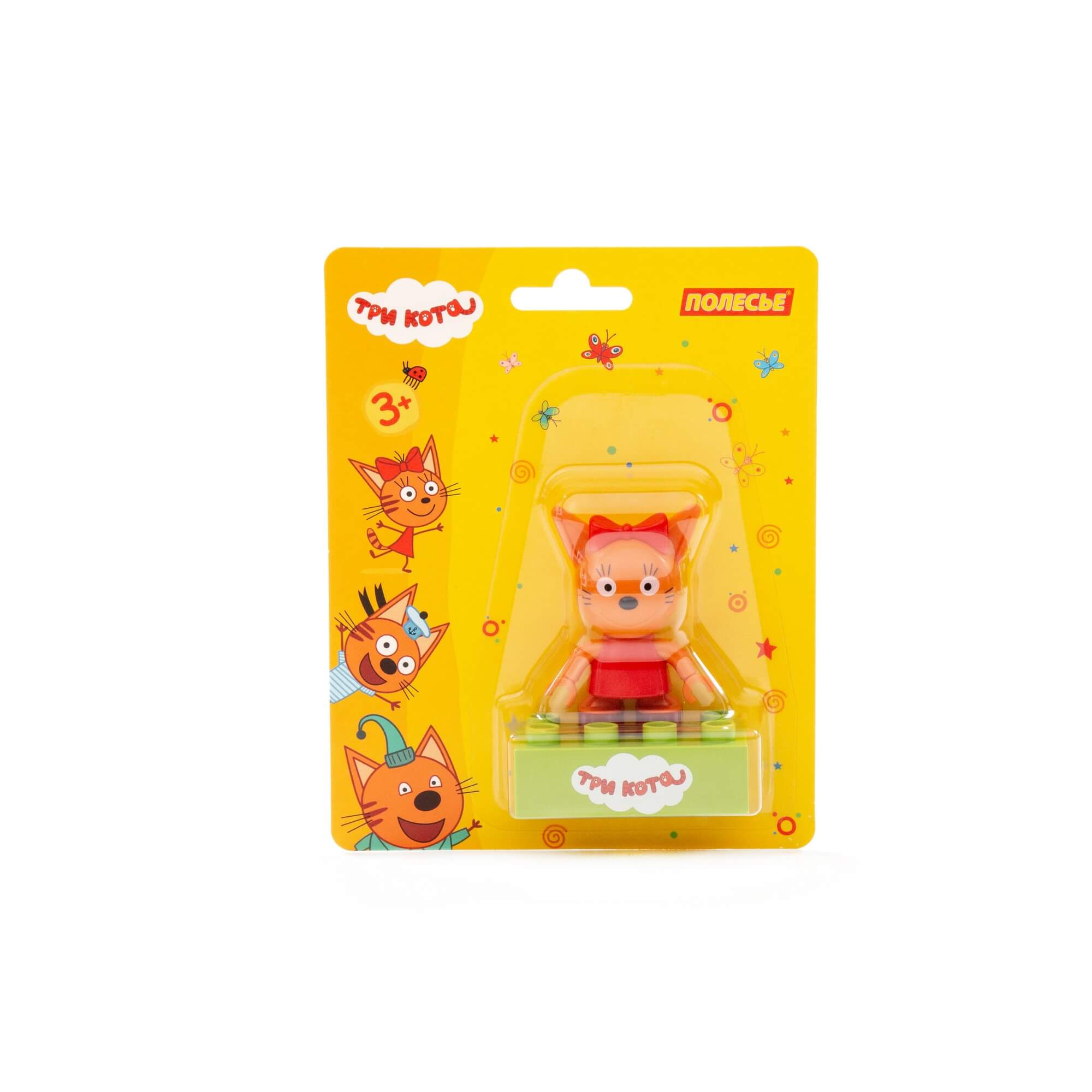 Конструктор блочный Макси - Три кота Карамелька 2дет. Полесье - миниатюра 3