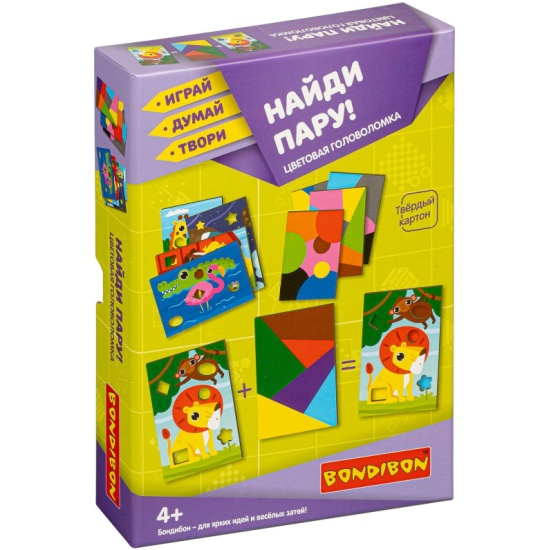 Настольная игра Найди пару! Bondibon - фото 1