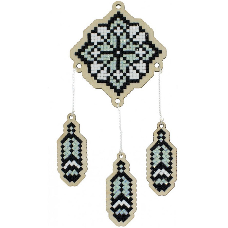 Мозаика стразами Подвеска Ловец снов - Песня ветра - фото 1