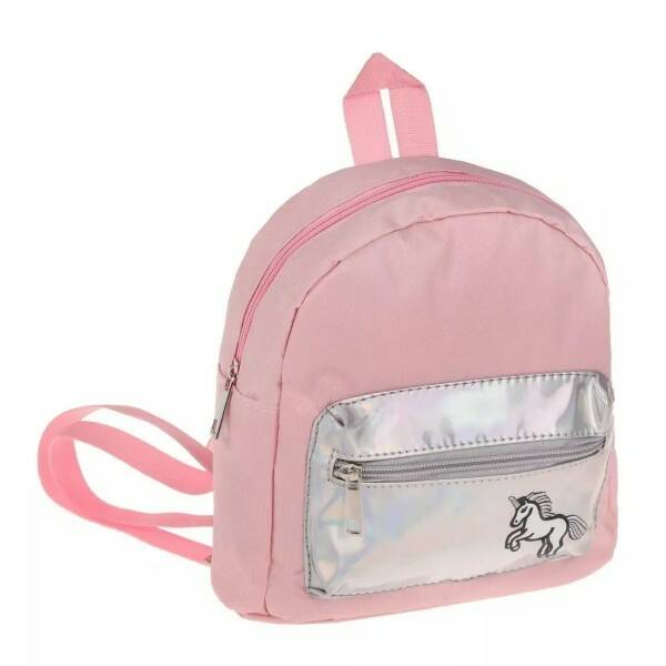 Рюкзак дошкольный Единорог сереб. - миниатюра 2