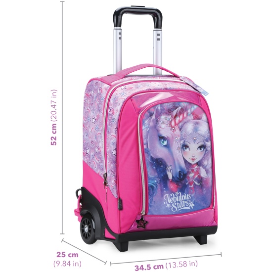 Рюкзак - трансформер на колесиках Nebulia Nebulous stars - фото 1