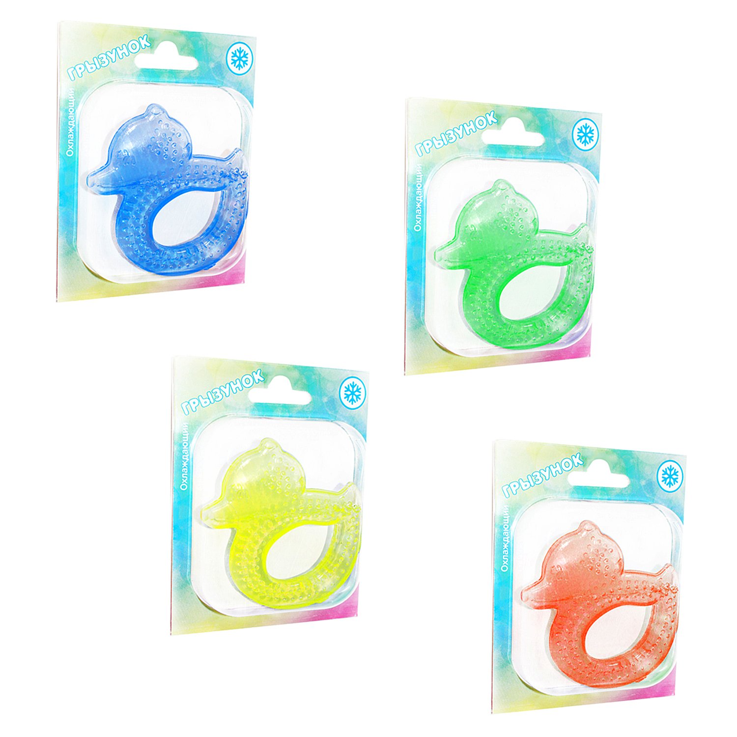 Прорезыватель Уточка охлаждающий в асс. - миниатюра 2