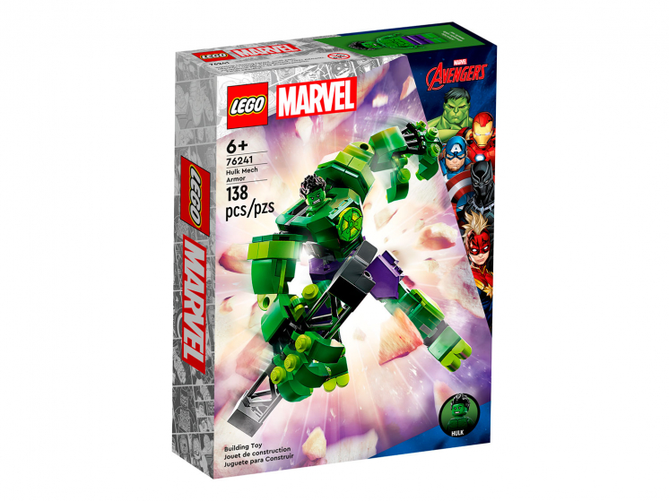 Конструктор LEGO SUPER HEROES Робот Халк - фото 1