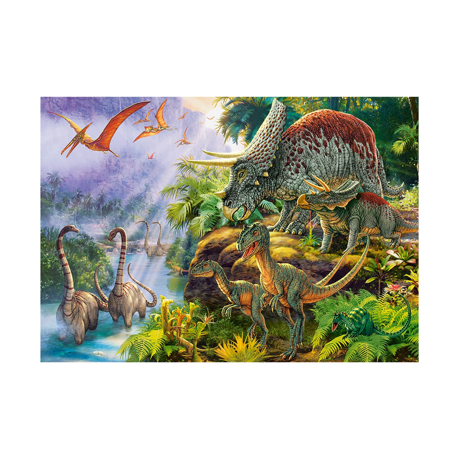 Пазл 200 Долина динозавров - фото 1