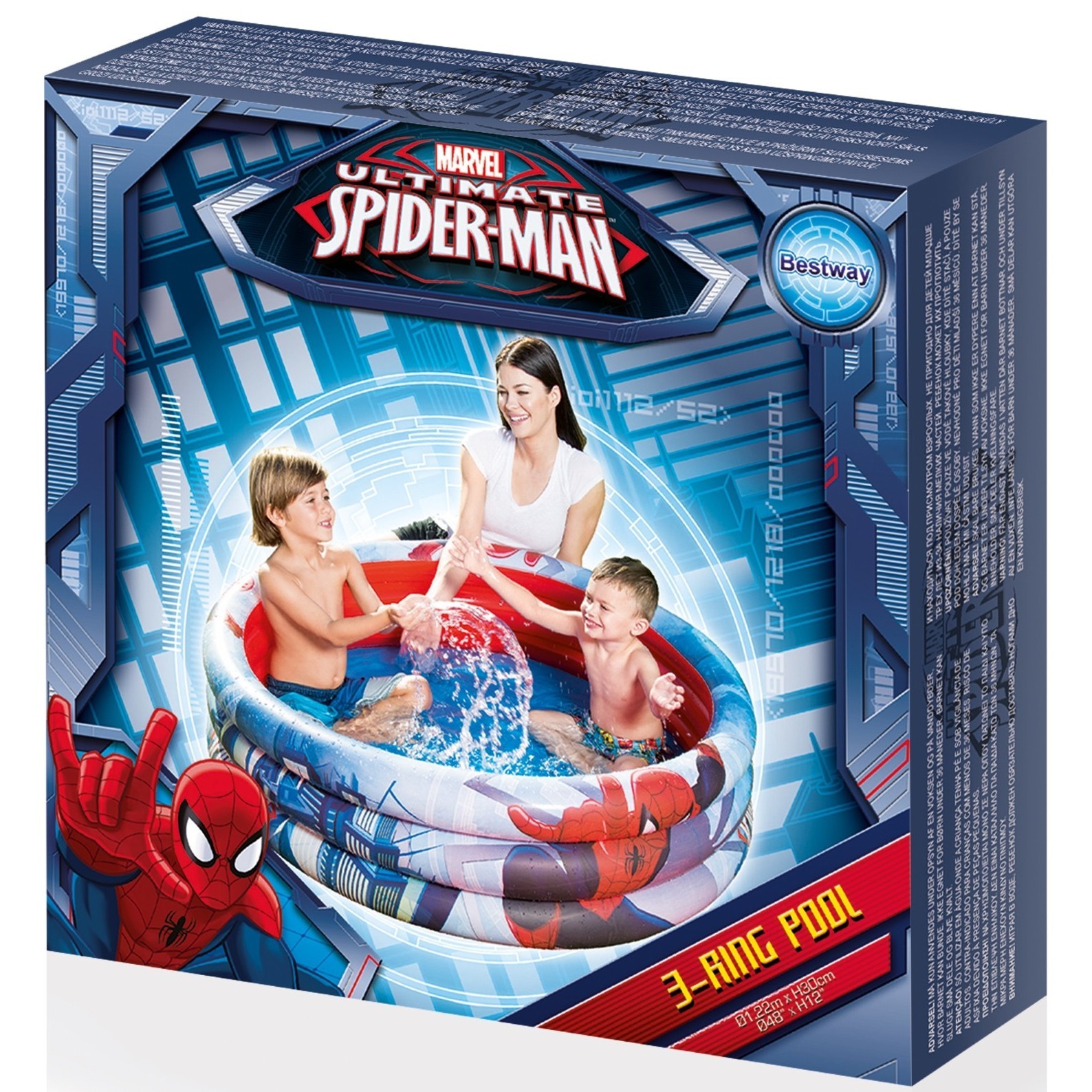 Бассейн 122*30 Spider-Man см - миниатюра 2