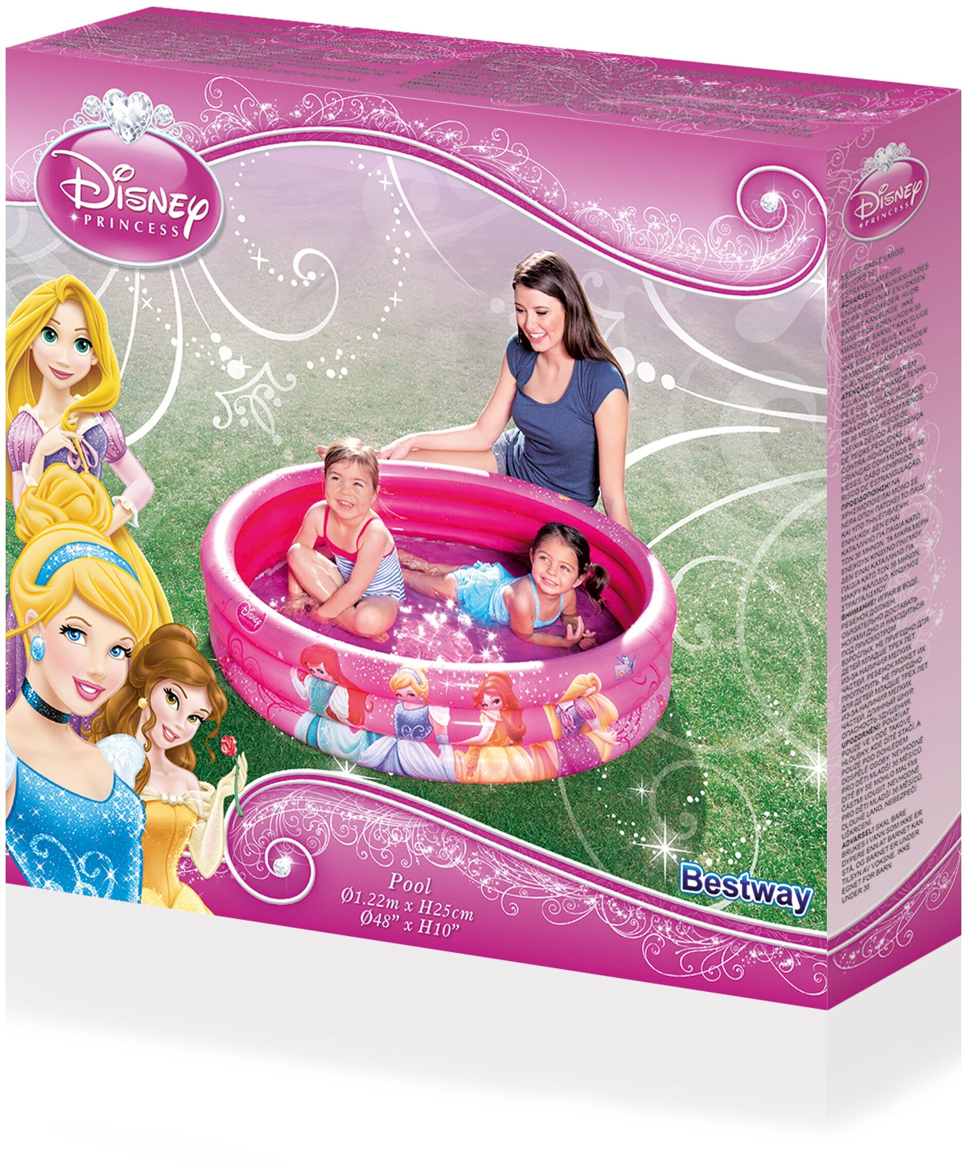 Бассейн 122*25 Disney Princess cм - миниатюра 2