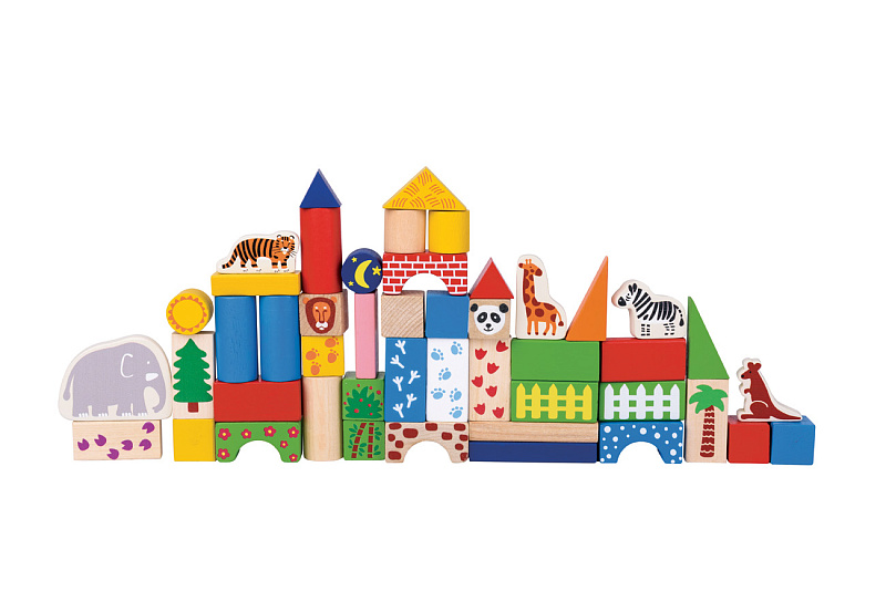 Конструктор дерев. Зоопарк Step - фото 1