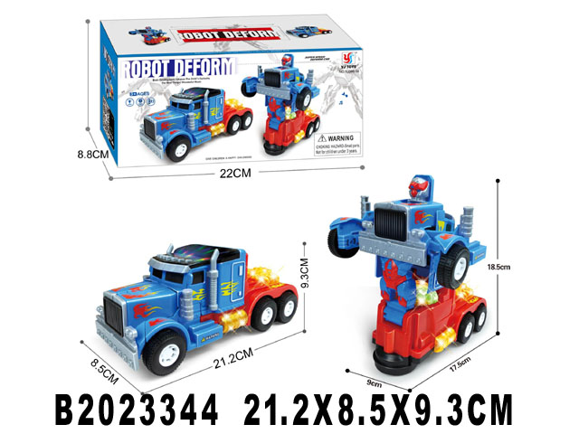 Грузовик-трансформер (свет,звук) в\к - фото 1