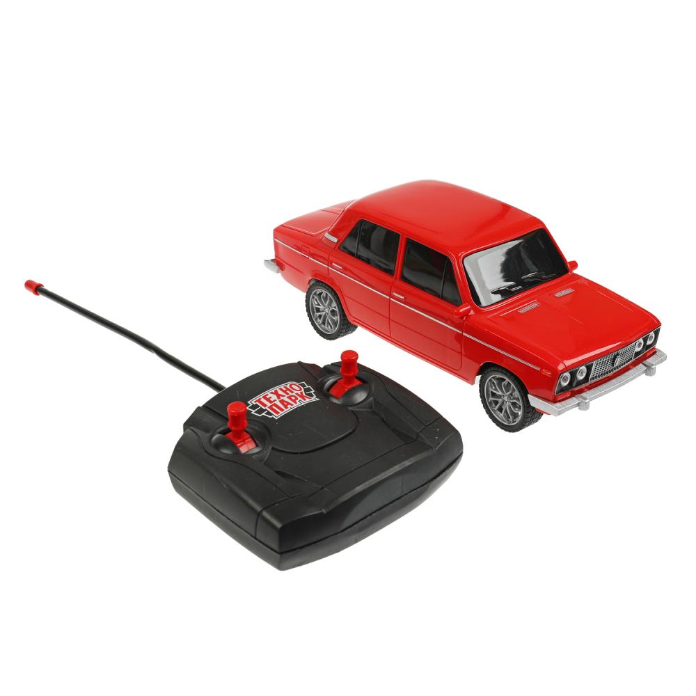 Машина радиоуправляемая ТЕХНОПАРК ВАЗ-2106 красн. - миниатюра 2