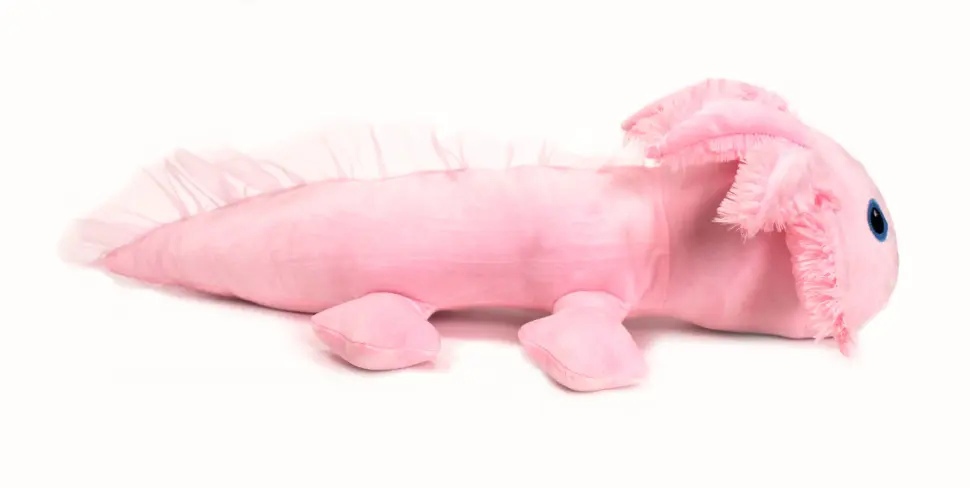 Мягкая игрушка Аксолотль розовый 60см Leosco - фото 1