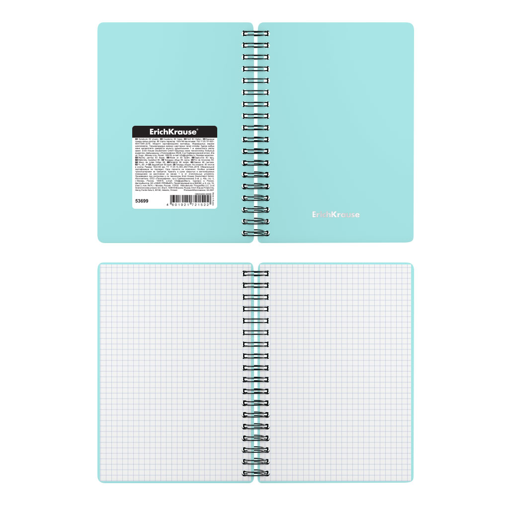 Блокнот 80л. кл. Pastel Mint EK - миниатюра 2