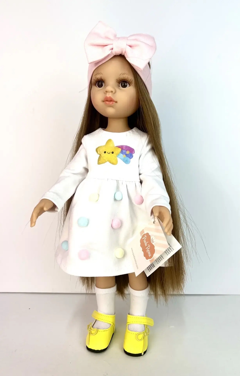 Кукла в авторской одежде PAOLA REINA 32см 4990 - миниатюра 3