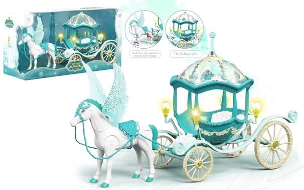 Карета с лошадью на бат. - фото 1