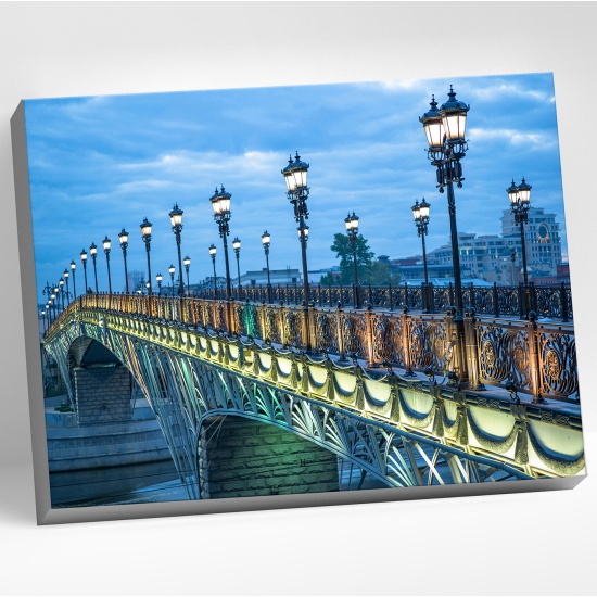 Картина стразами 40*50 Патриарший мост Molly - фото 1