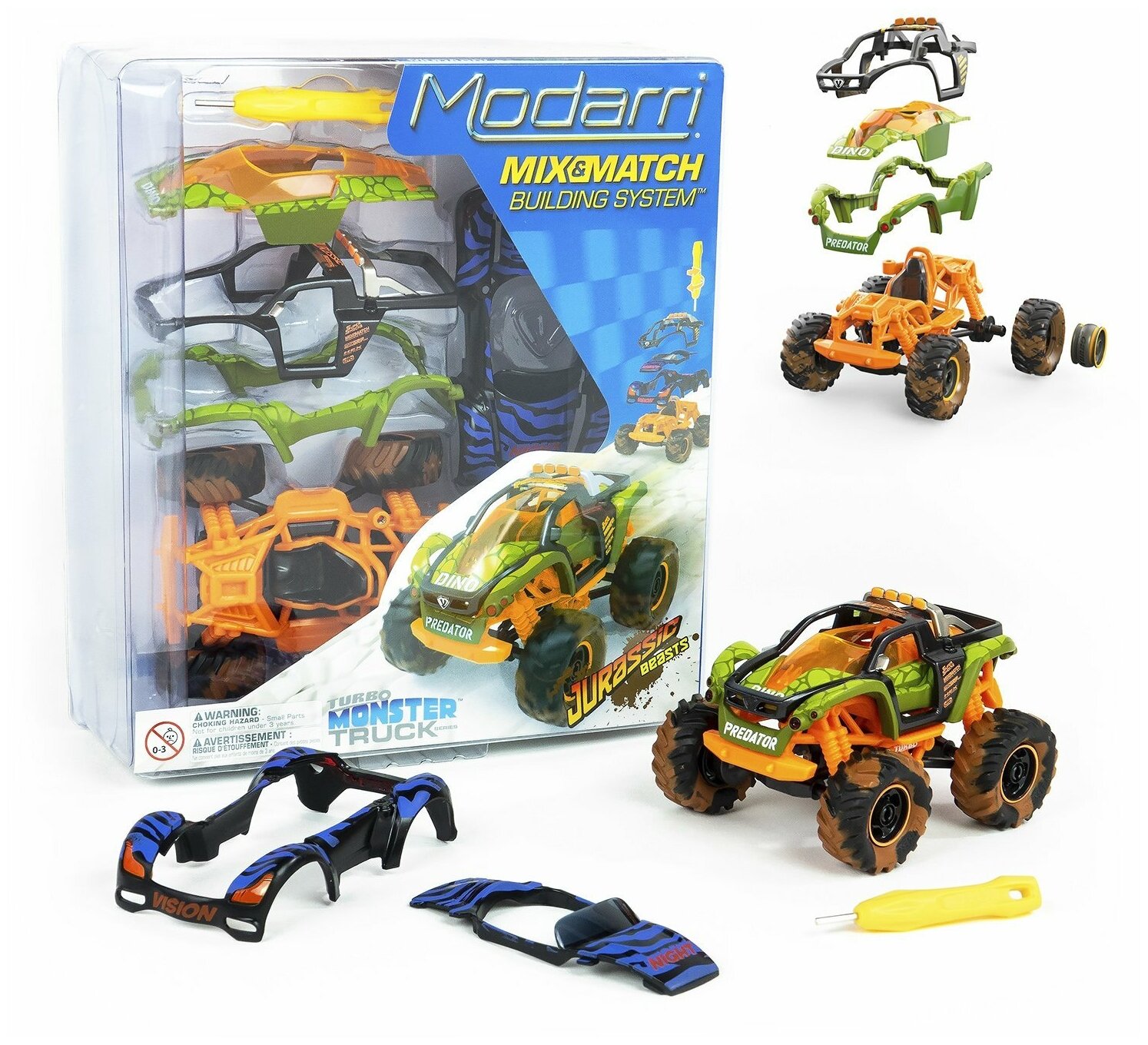 Констр. машина Грузовик Юрские чудовища - фото 1