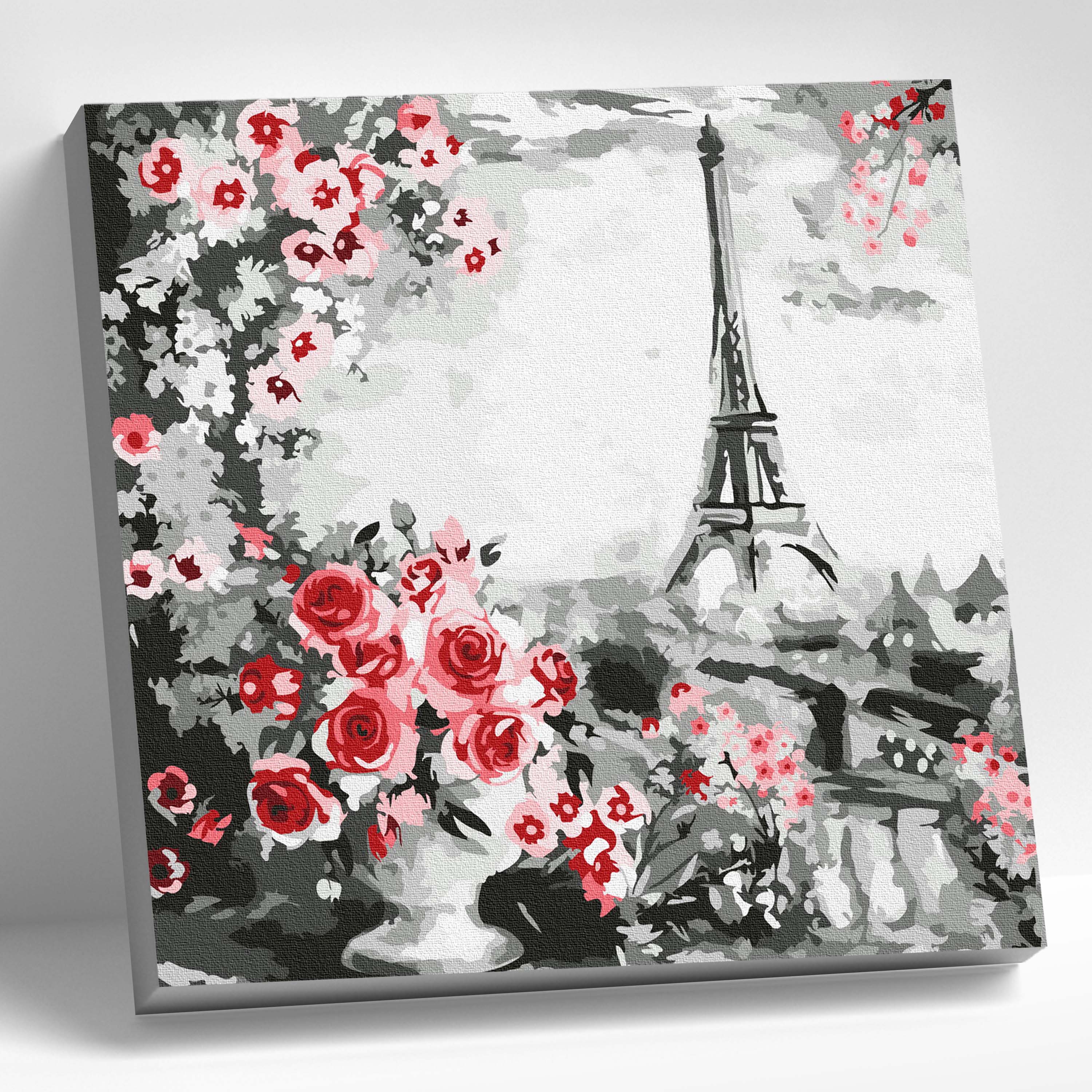 Картина по номерам 30*30 Париж Molly - фото 1