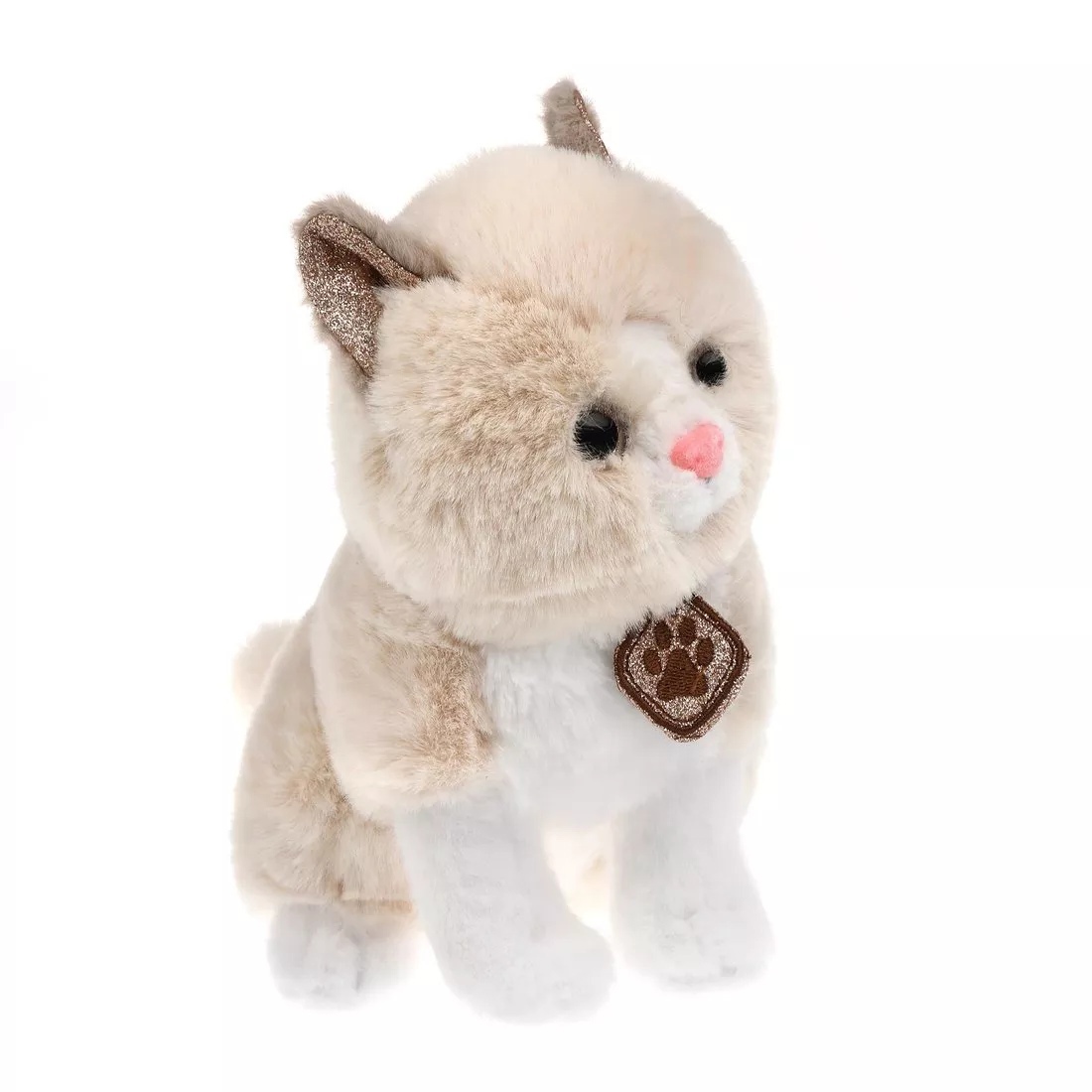 Мягкая игрушка Котенок Пушок 20 см. - фото 1