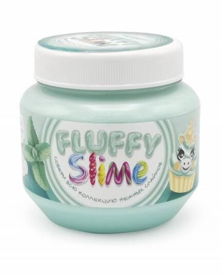 Слайм Флаффи Monster`s Slime мята - фото 1