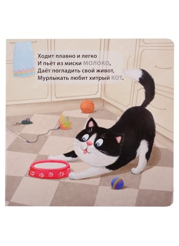 Книга - картонки Домашние животные. Загадки - рифмы Робинс - миниатюра 6