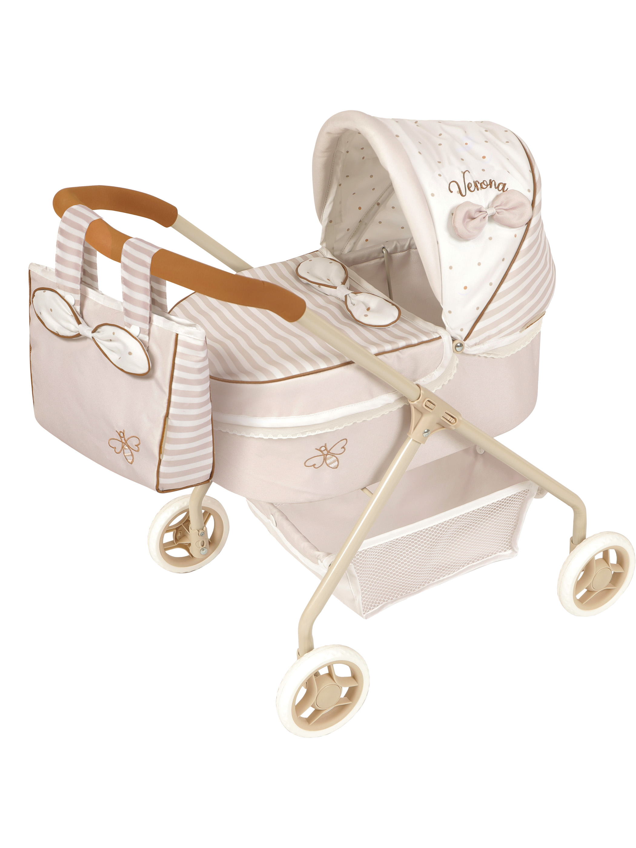 Коляска - люлька для кукол Верона 56 см - миниатюра 2