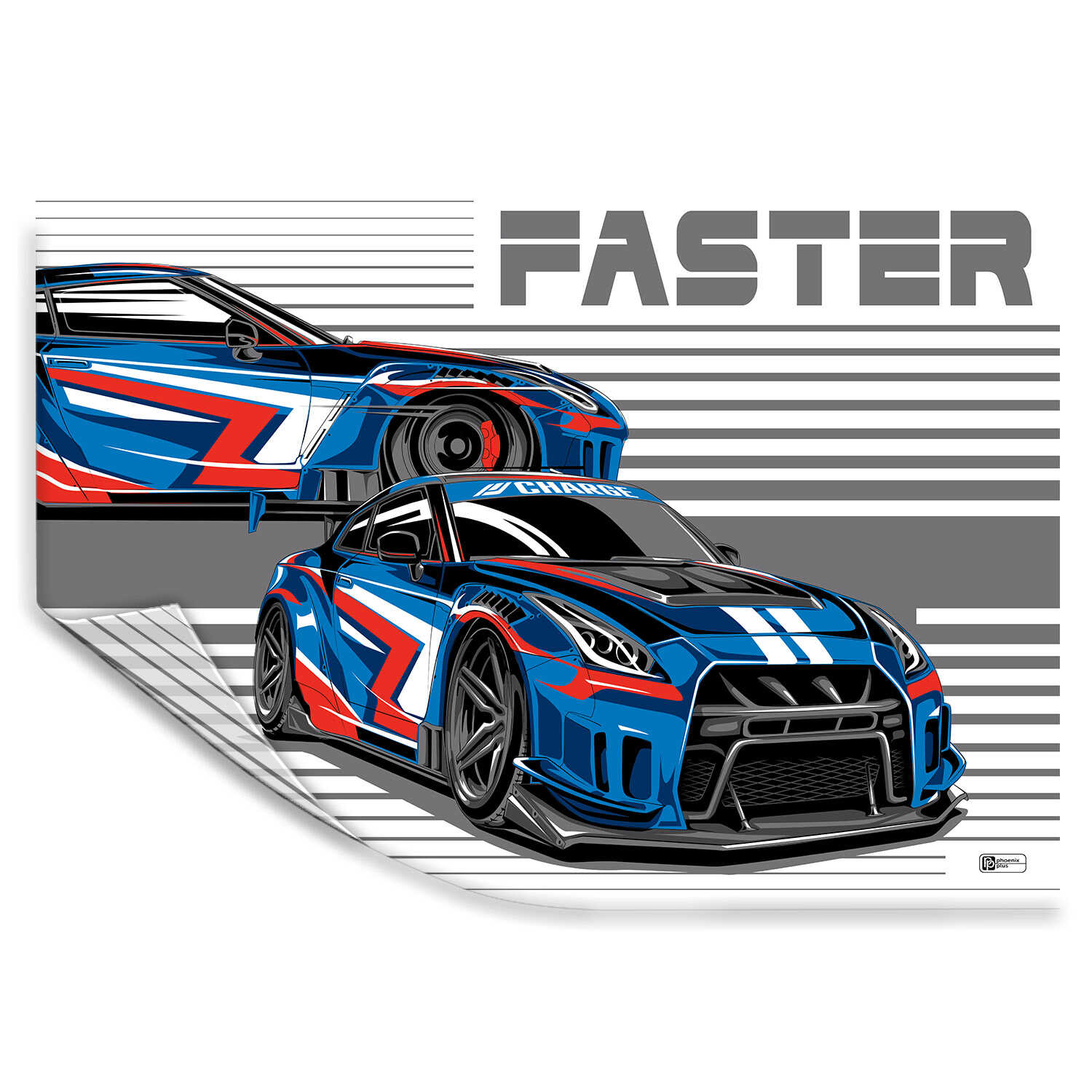 Пленка для уроков труда 50*70 см. Дрифт Феникс - фото 1