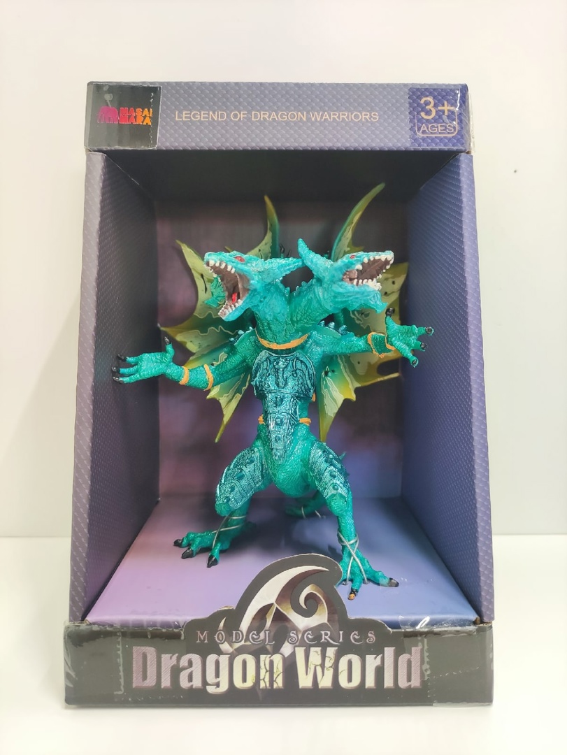 Дракон двуглавый зеленый - фото 1