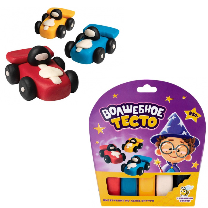 Тесто для лепки Тачки - фото 1