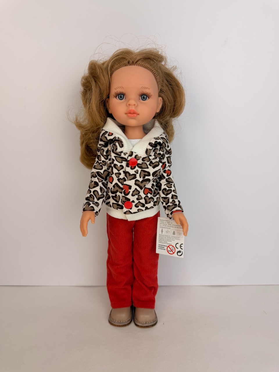 Кукла Карла 32см в одежде PAOLA REINA - фото 1