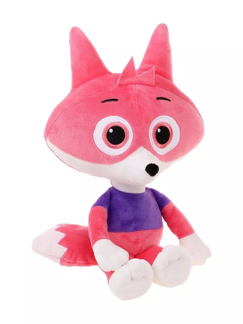 Мягкая игрушка Цветняшки Лисенок Аяяй 22см муз. - миниатюра 2