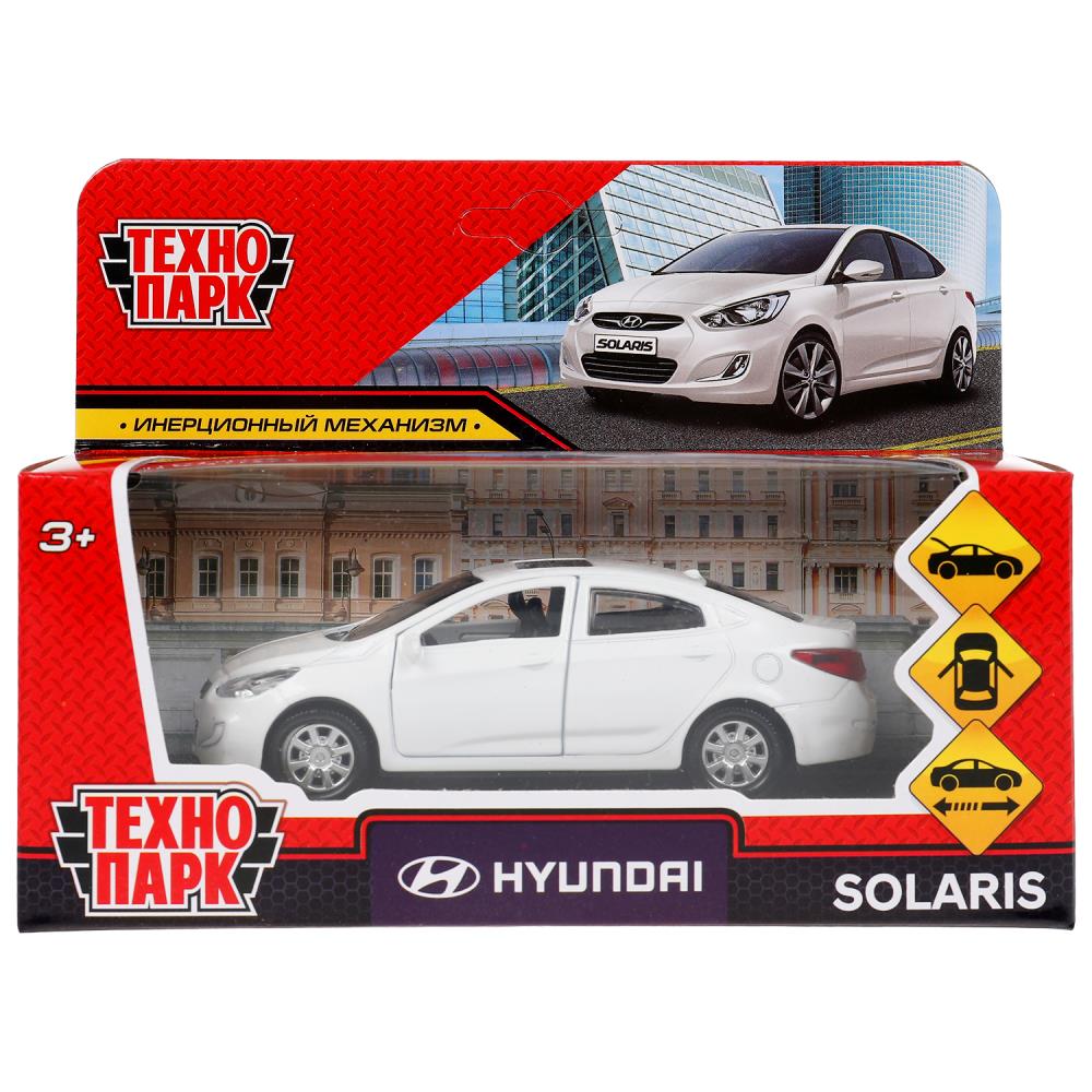 Машина металлическая ТЕХНОПАРК HYUNDAI SOLARIS бел.