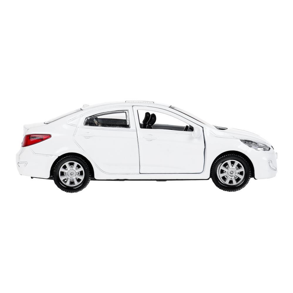 Машина металлическая ТЕХНОПАРК HYUNDAI SOLARIS бел., фото 2