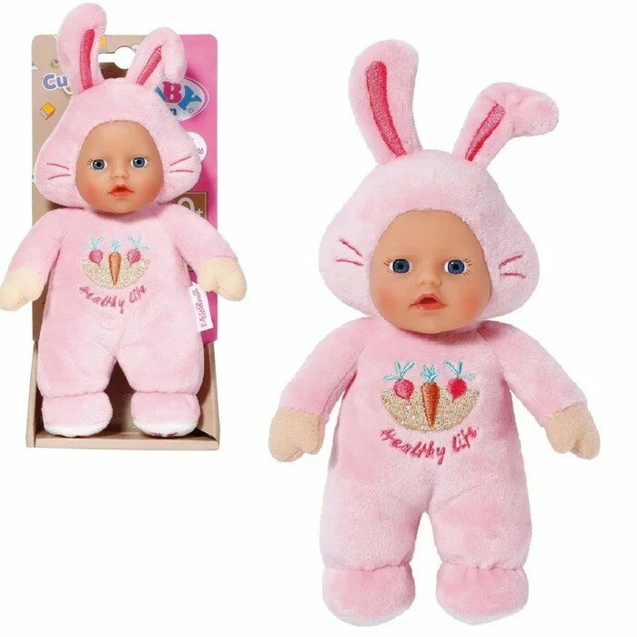 Пупс Baby Born для малышей Милый Зайка 18см - фото 1