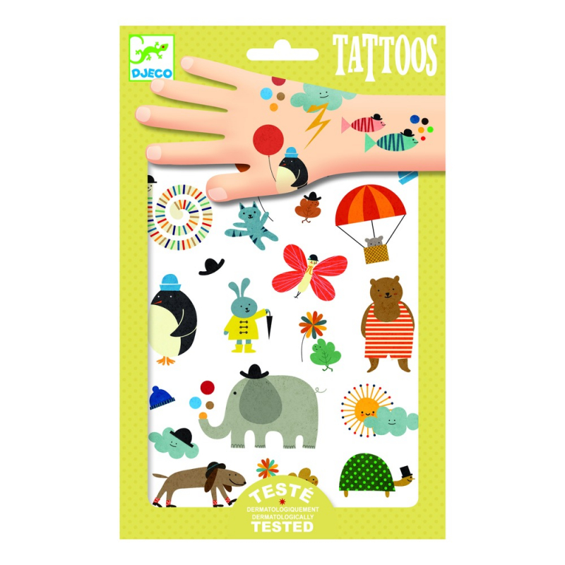 Тату Забавные мелочи DJECO - фото 1