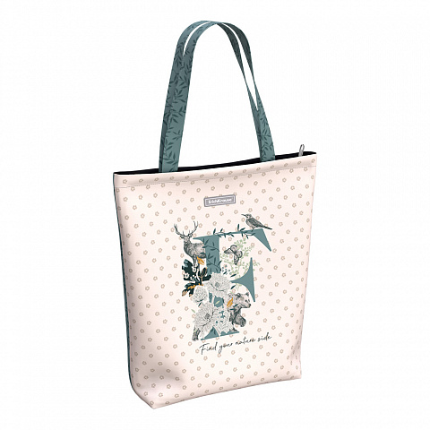 Сумка - шоппер на молнии Natural Life EK - фото 1