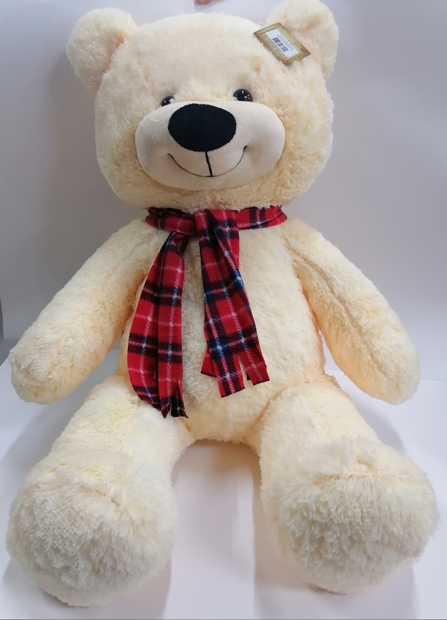 Мягкая игрушка Мишка Филимон персик. 90см - фото 1