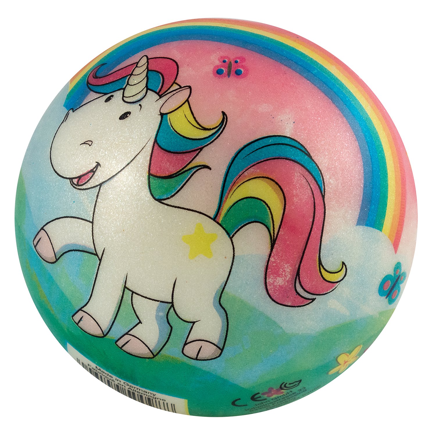 Мяч ПВХ 13см Единорог - фото 1