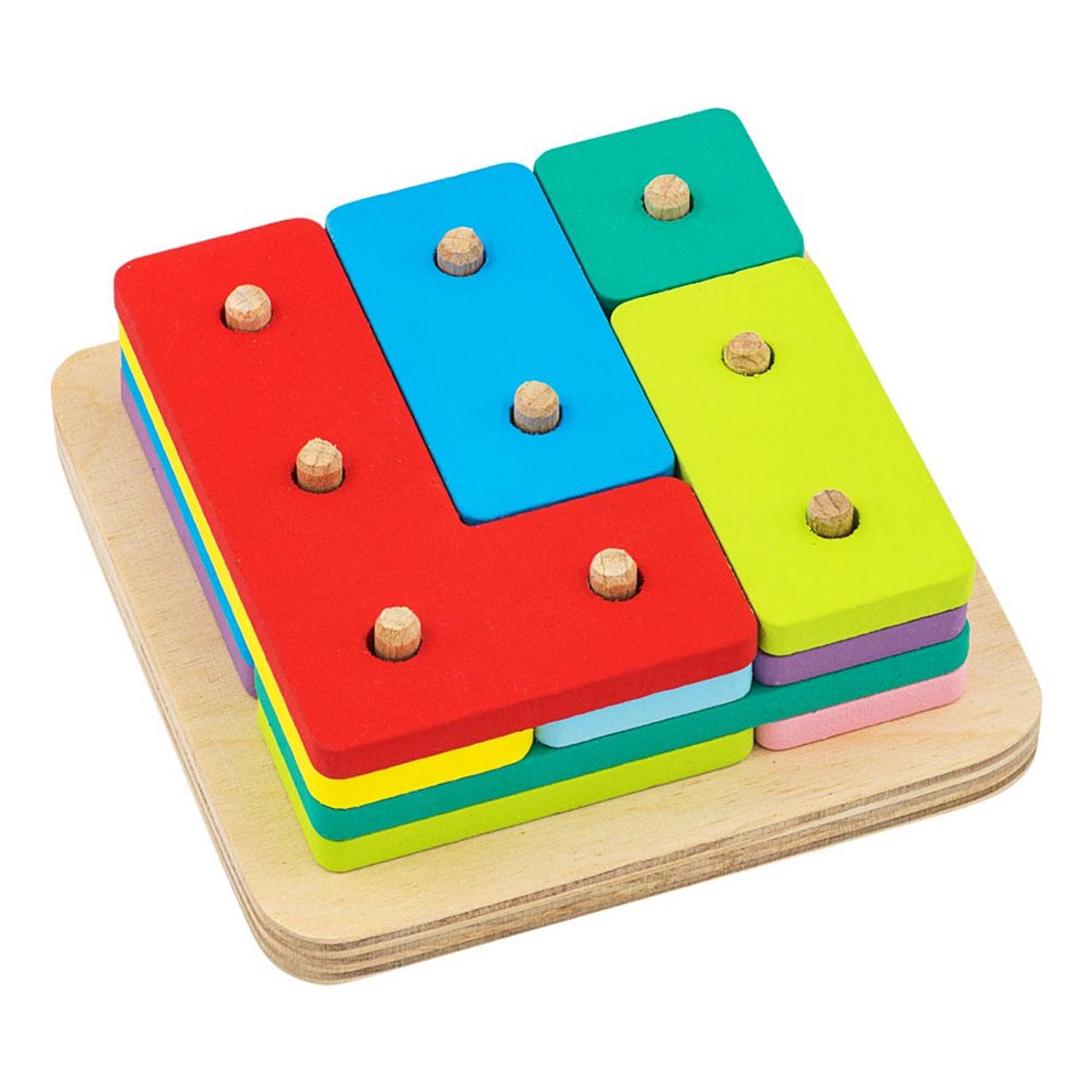 Сортер деревянный Тетрис - фото 1