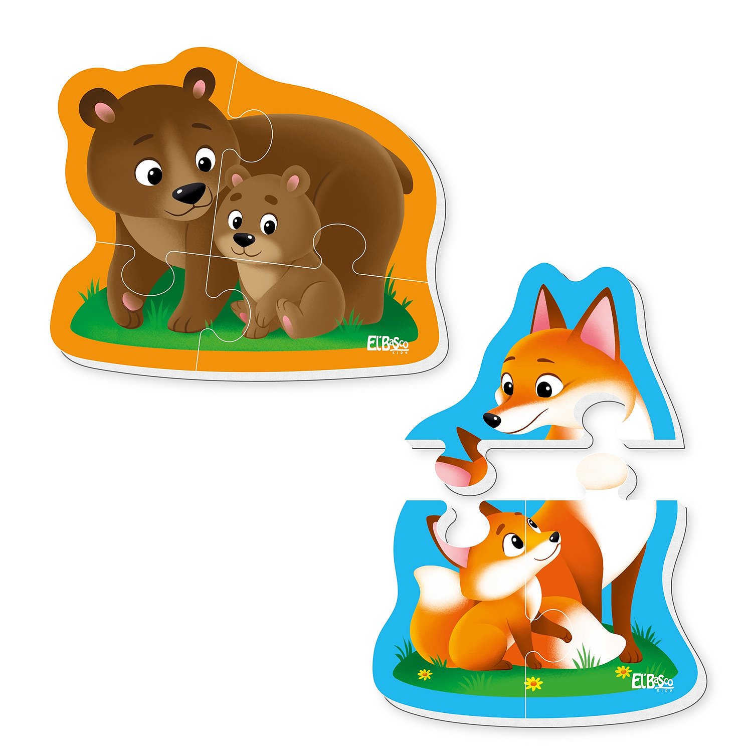 Пазл магнитный Лесные жители 2шт - миниатюра 2