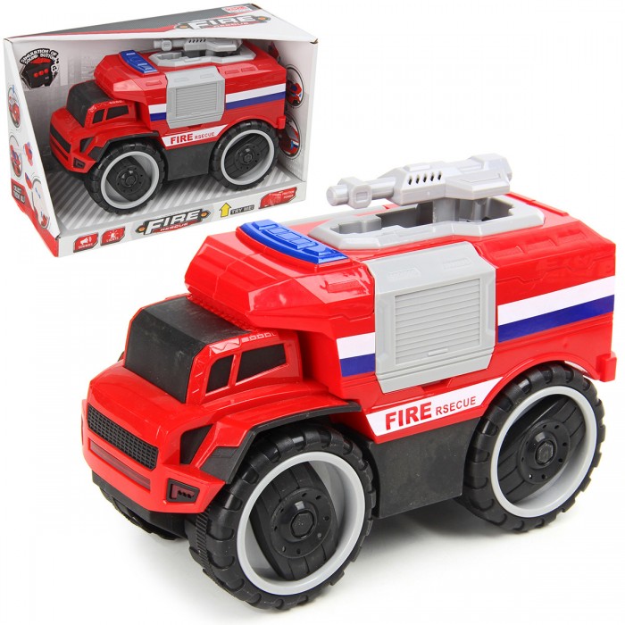 Машина инерционная Пожарный грузовик (свет, звук) - фото 1