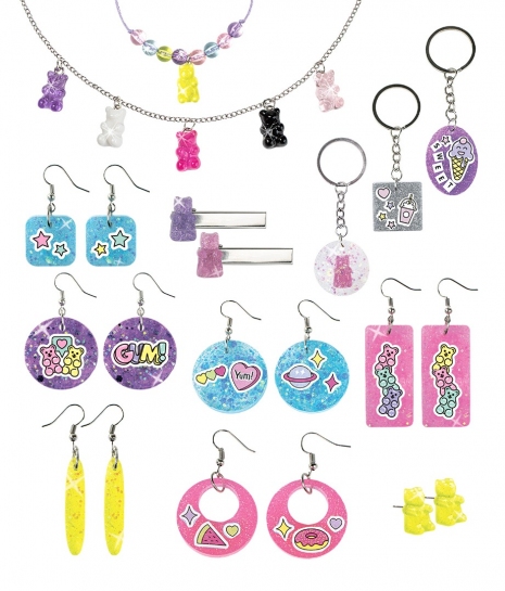Создай украшение из эпоксидной смолы Gummy Bear Set Be TrenDIY - фото 1