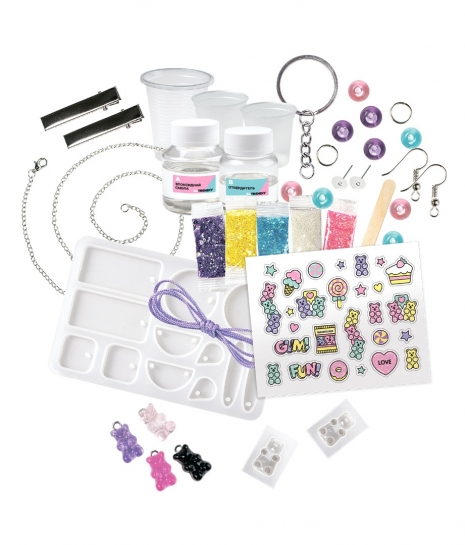 Создай украшение из эпоксидной смолы Gummy Bear Set Be TrenDIY - миниатюра 2