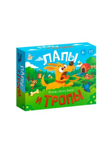 Настольная игра Лапы и тропы - фото 1