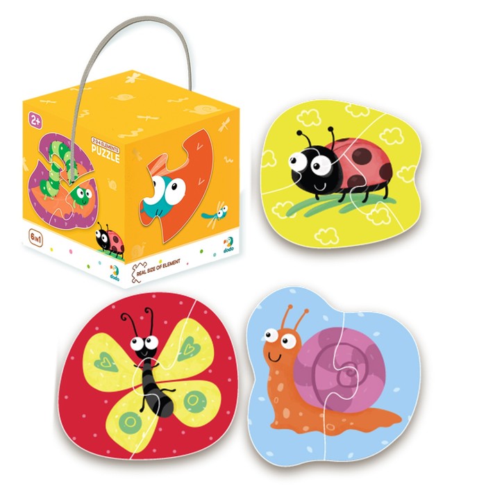 Пазл MAXI 6в1 Насекомые - фото 1