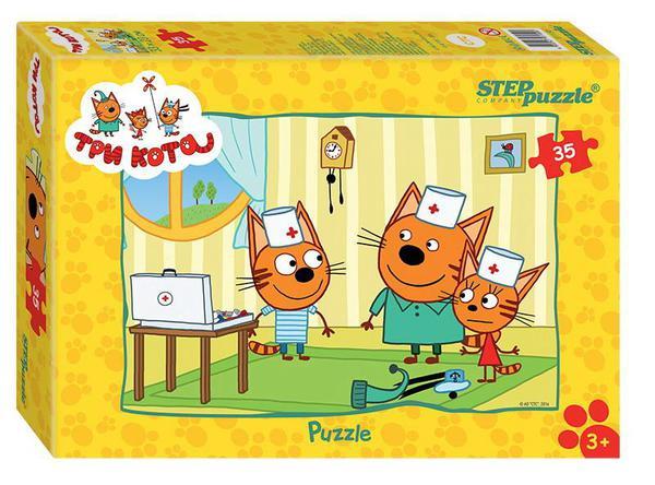 Пазл 35 Три кота - фото 1
