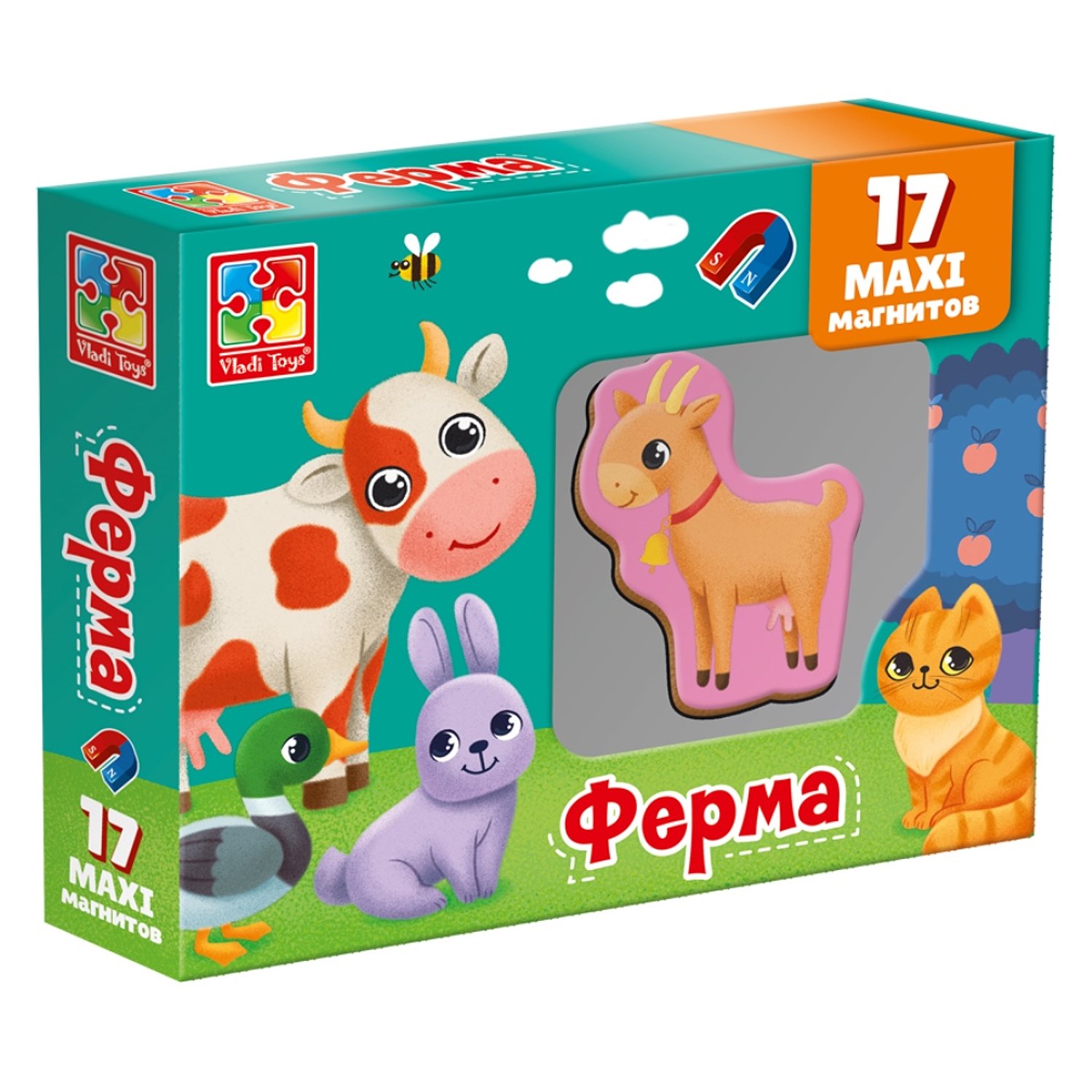Настольная игра магнитная Ферма - миниатюра 2